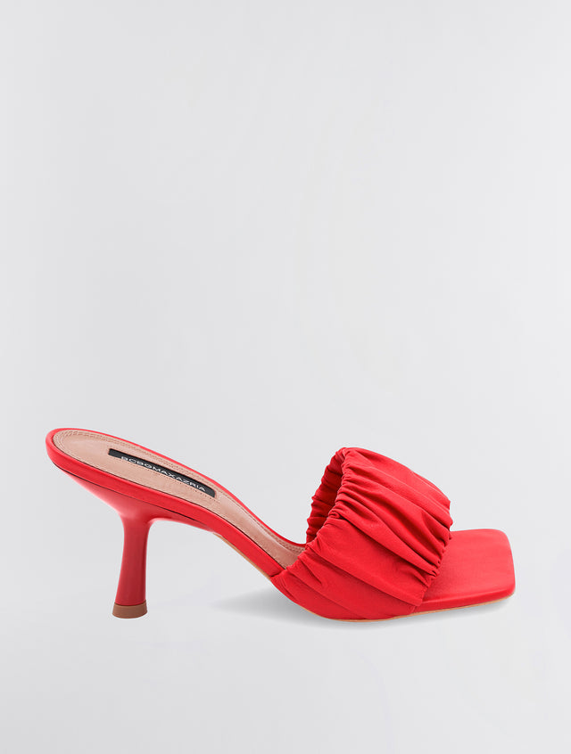 Red Dallas Sandal Heel | Shoes | BCBGMAXAZRIA MX2DLS65-600-M050