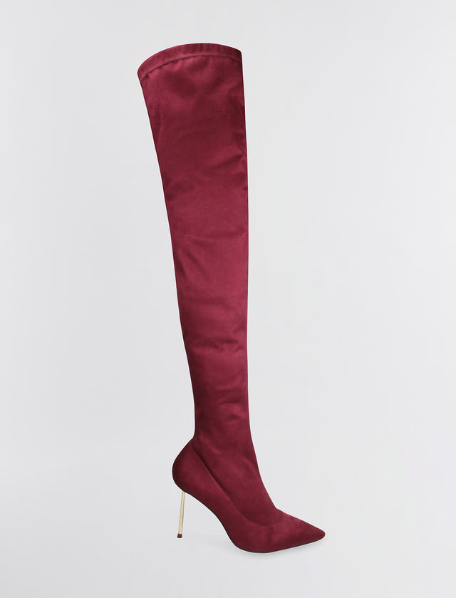 Burgundy Kiki Over-The-Knee Boot | Shoes | BCBGMAXAZRIA MX2KIK60-605-M050